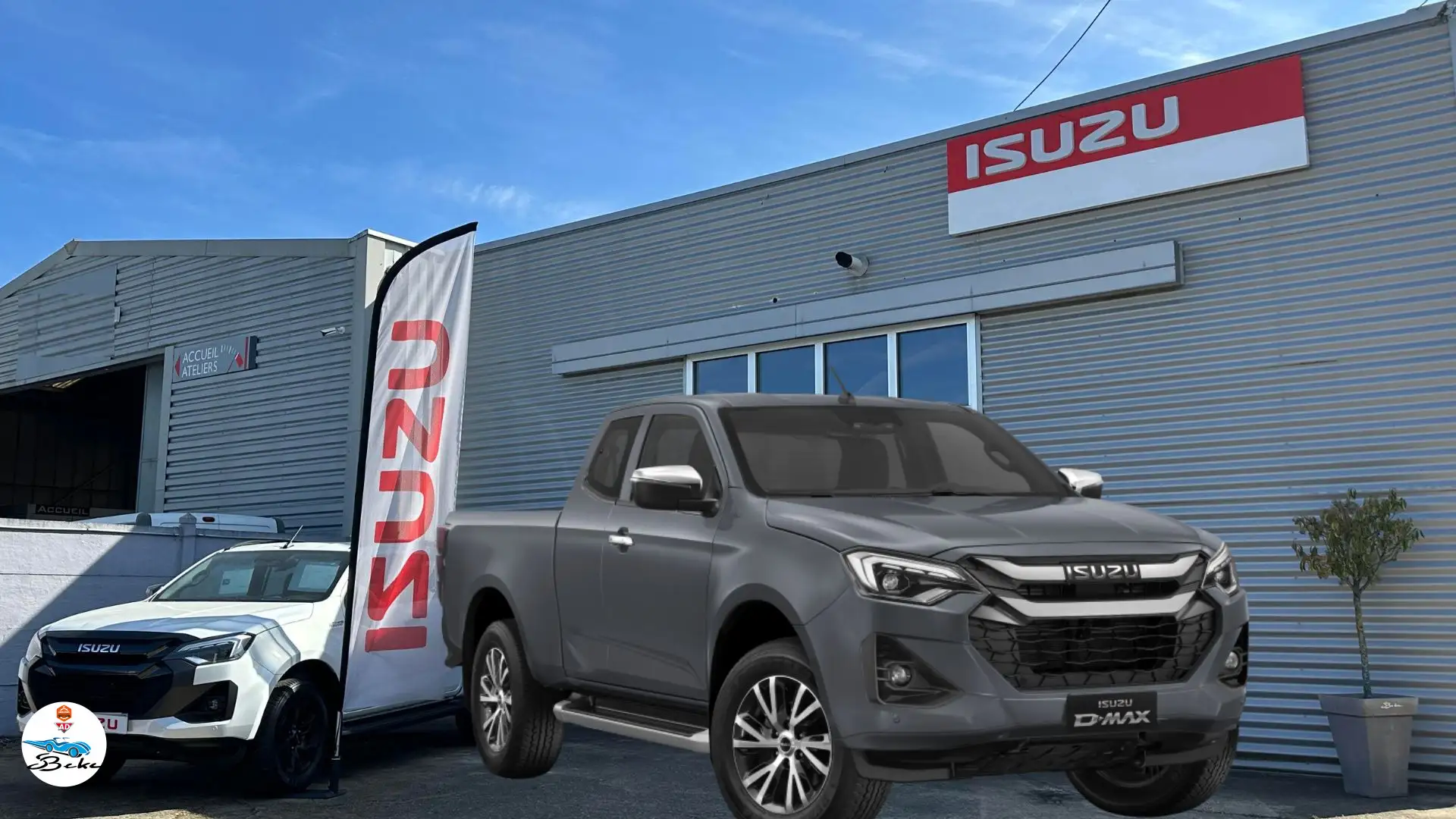 Isuzu D-Max SPACE N60-F+ 4X4 A/T Blanc - 1