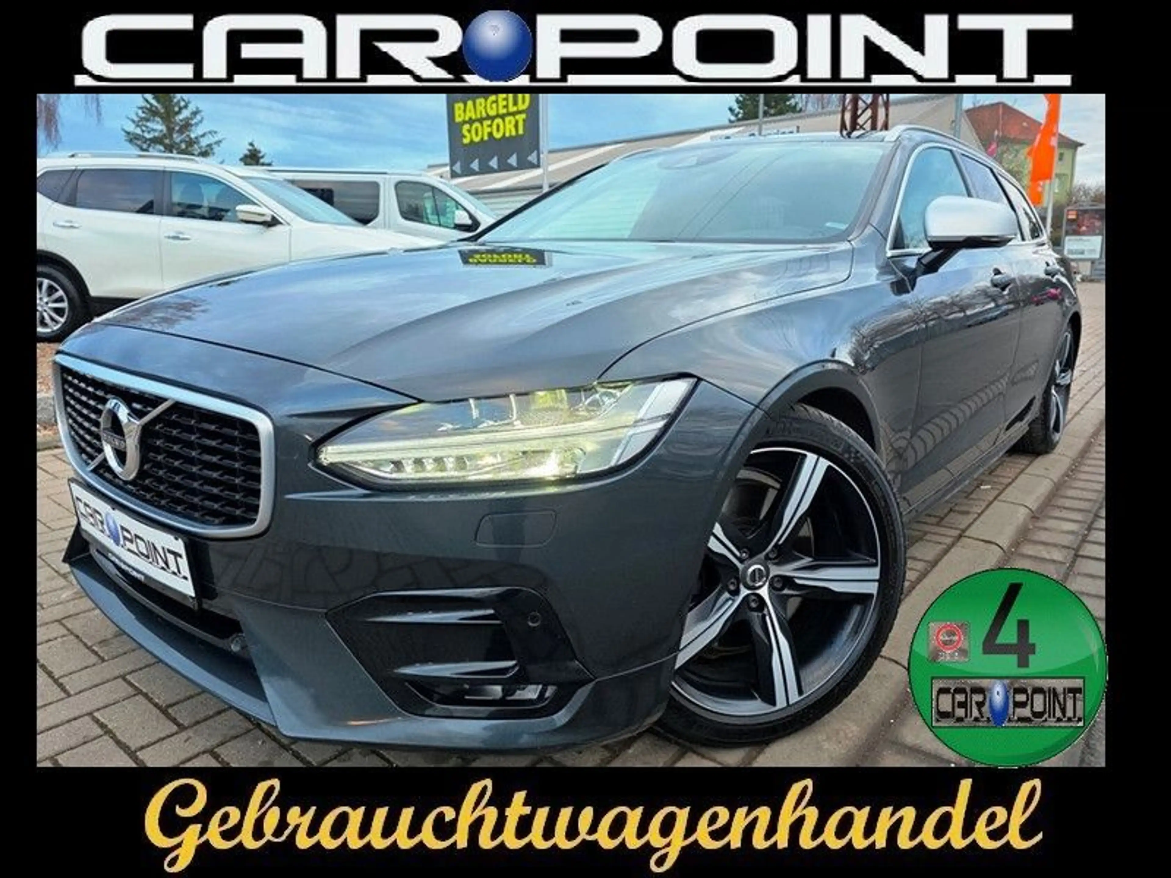 Volvo V90 R Design AWD LED Leder DAB ACC Massage H&K