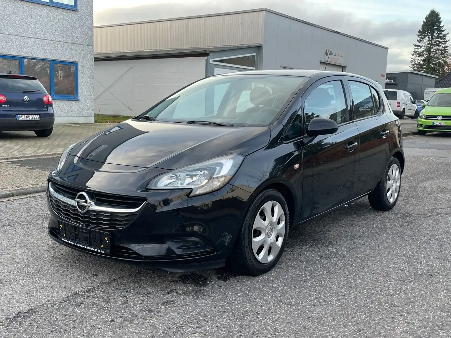 Opel Corsa E Edition ecoFlex Schwarz - 1