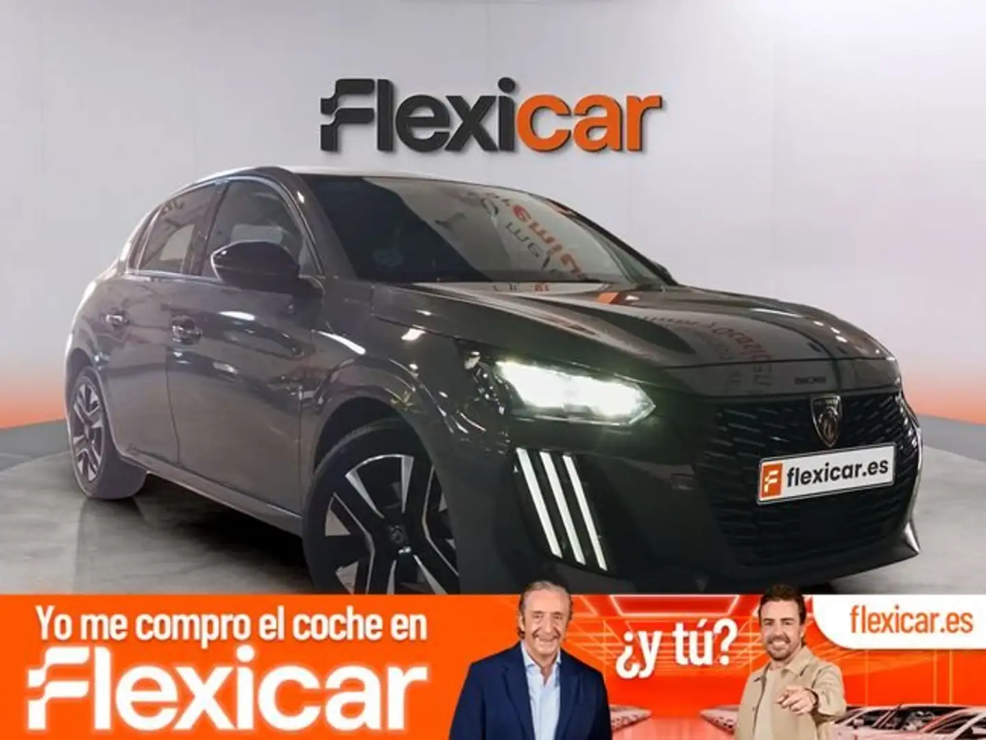 Peugeot 208 Allure Gasolina 100 S&S 6 Vel. MAN Gris - 1