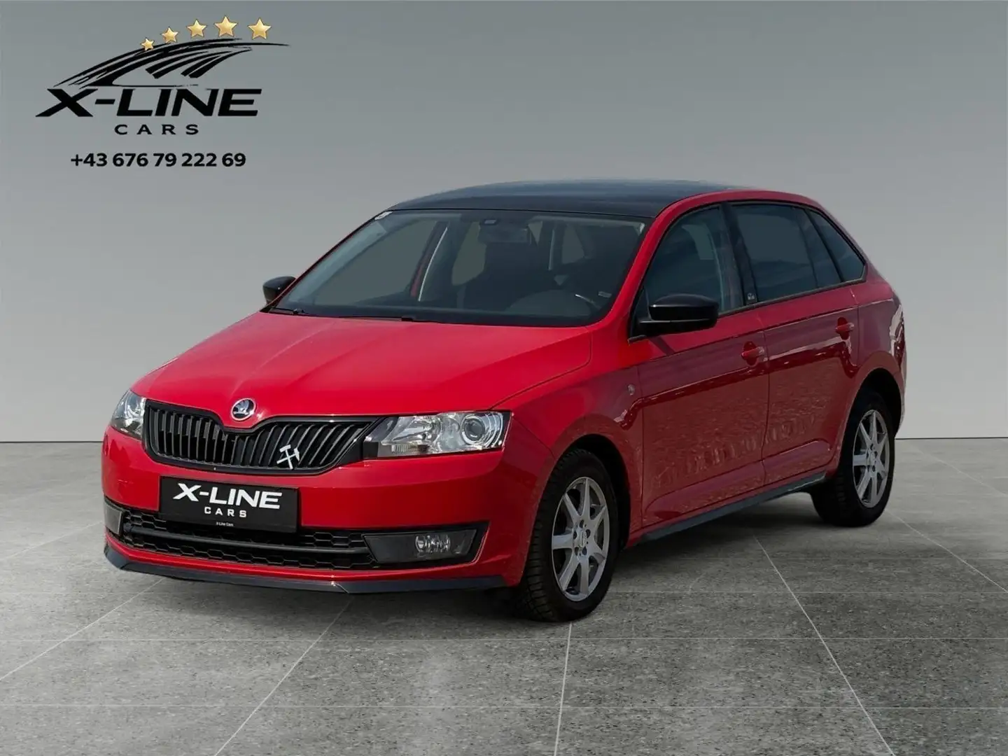 Skoda Rapid/Spaceback Monte Carlo Spaceback 1,6 TDI *Panoramadach*Tempom Rot - 1