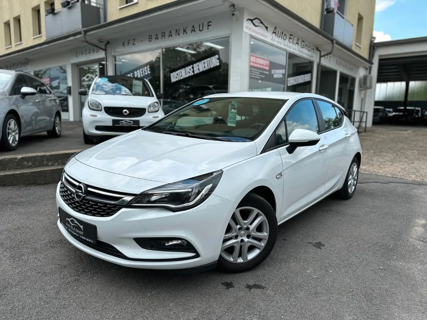 Opel Astra K 1.4 SIDI 1.Hand|Navi|PDC|Sitzheizung Weiß - 1