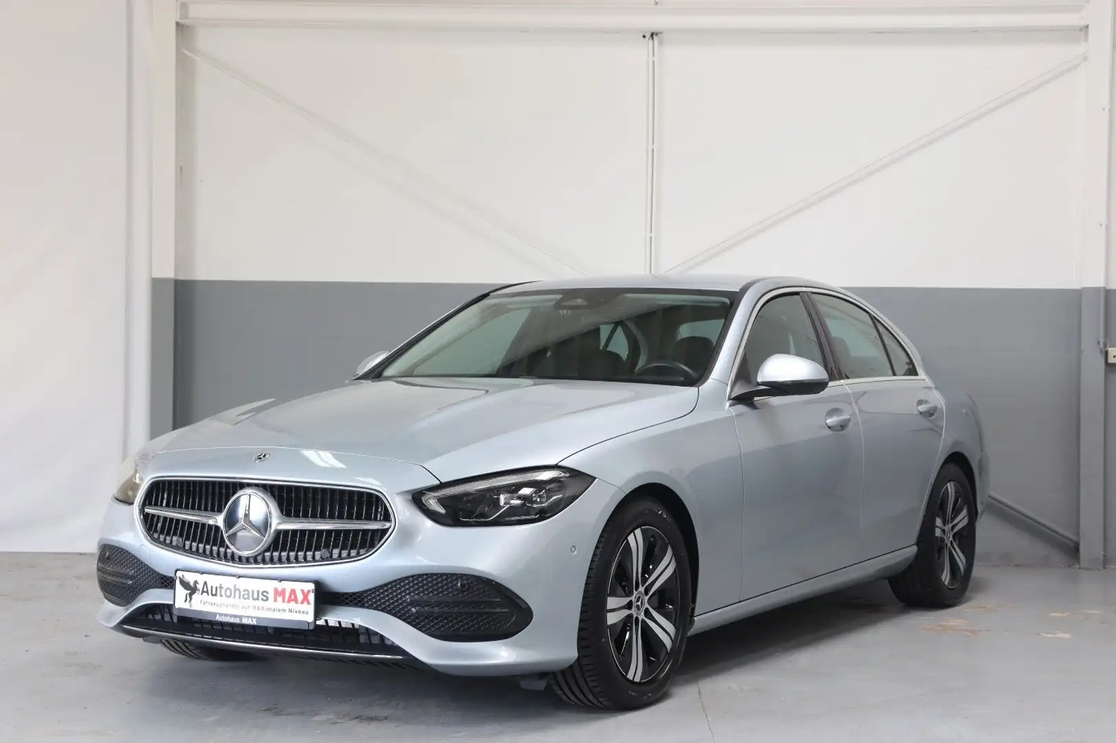 Mercedes-Benz C 200 ~Burmester~AHK~SZH~Kam~Navi~DigitalTacho Silber - 1