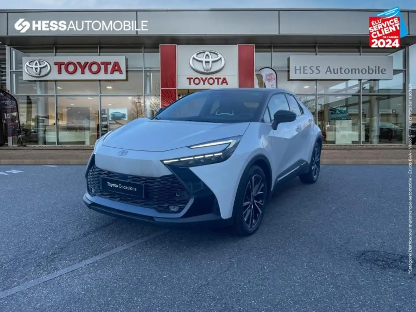 Toyota C-HR 2.0 Hybride Rechargeable 225ch Collection NG23 Blanc - 1