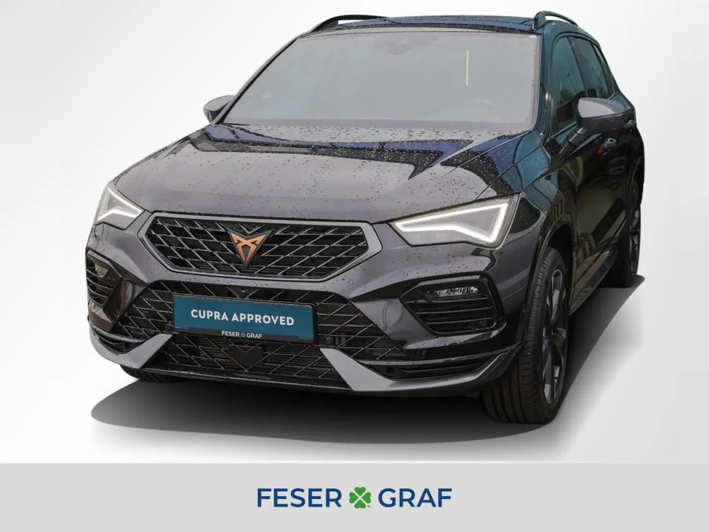 CUPRA Ateca 2.0 TSI 4Dr. ACC AHK Navi RüKa Sitzh. Schwarz - 1