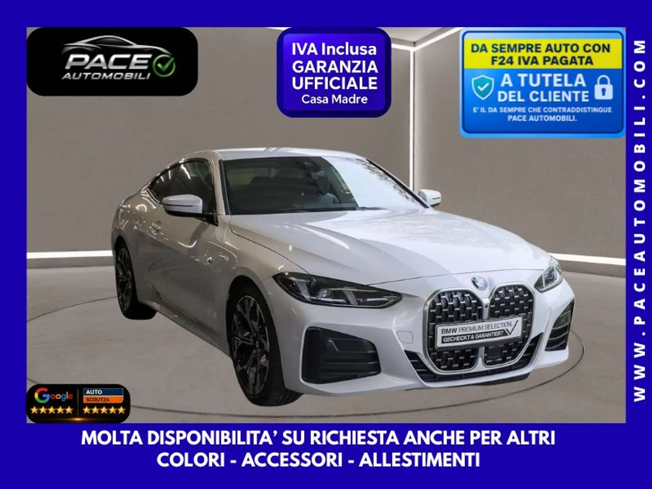 BMW 420 i M SPORT M-SPORT MSPORT PELLE KAMERA PDC HUD