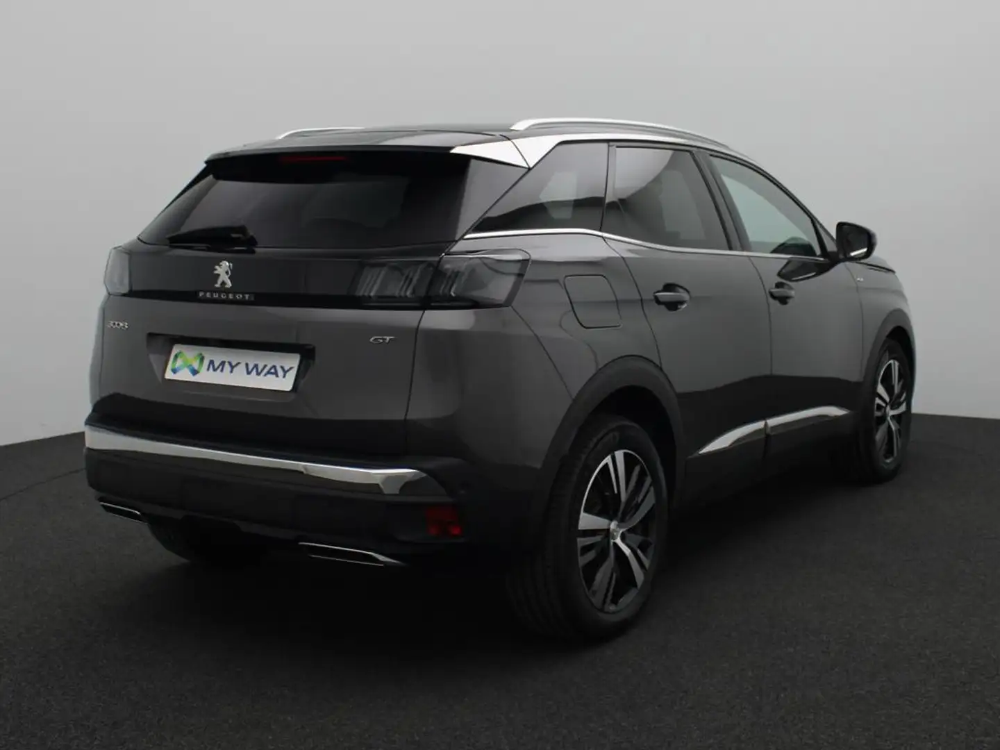 Peugeot 3008 GT-Line 1.2 THP 130 PK EAT-8 / Camera 360° / Apple Grau - 2