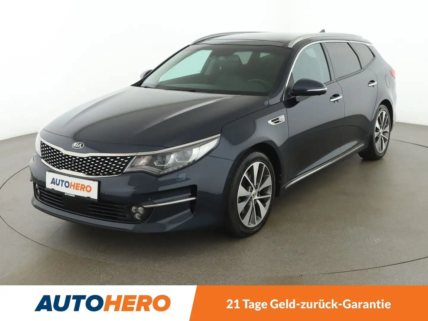 Kia Optima 1.7 CRDi Platin Aut. *LED*ACC*SPUR*TOT*PANO*360°* Синій - 1