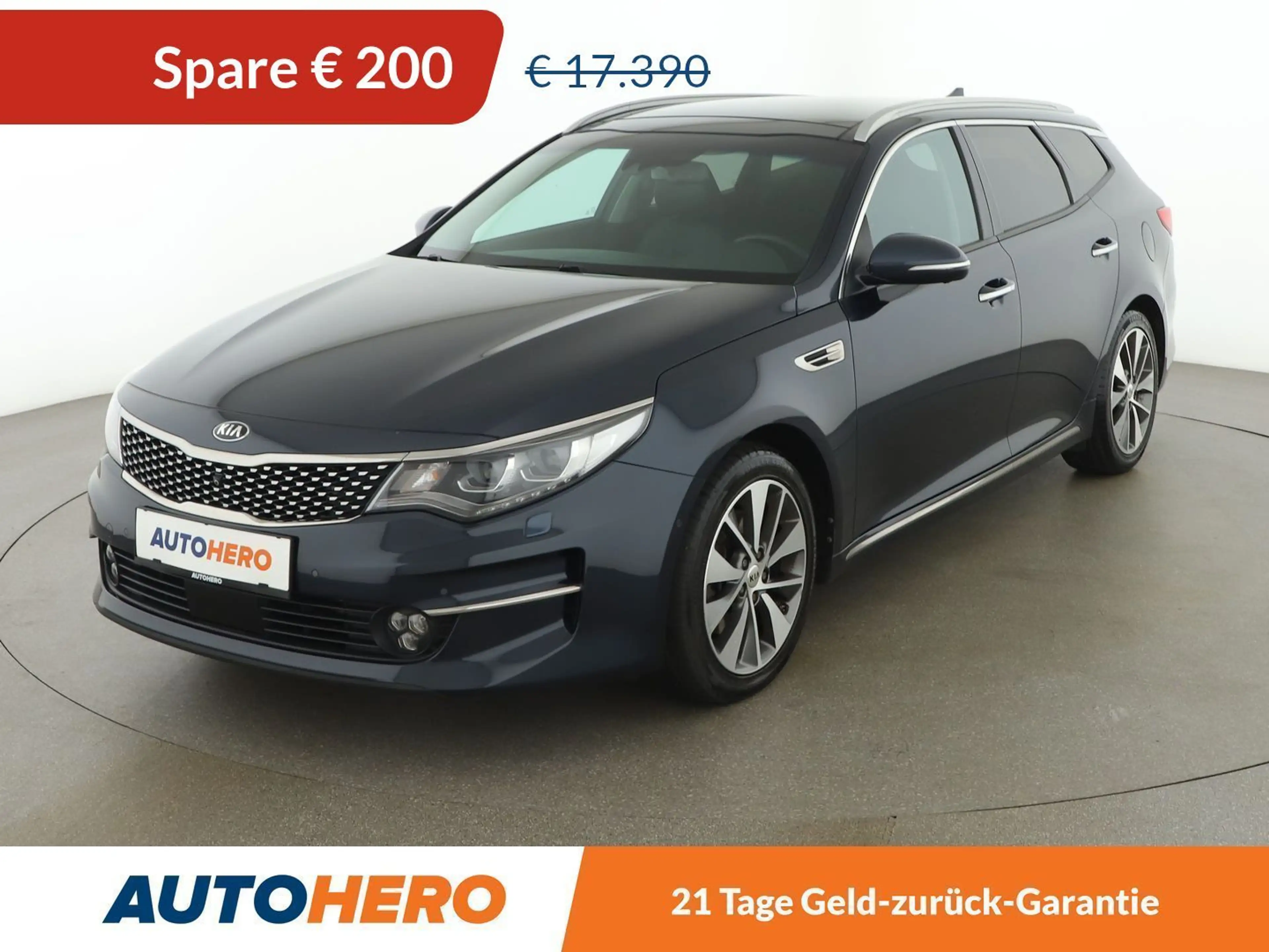 Kia Optima 1.7 CRDi Platin Aut. *LED*ACC*SPUR*TOT*PANO*360°*