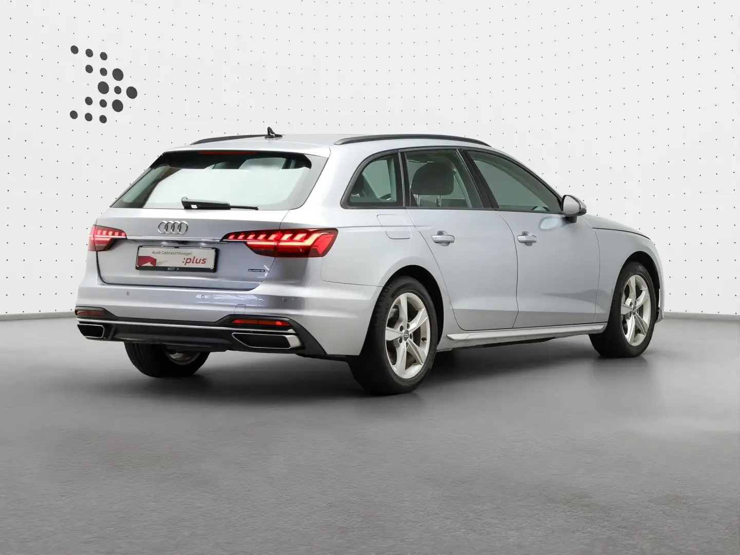 Audi A4 advanced 40 TDI qu. AHK*Pano*HUD*Assist Zilver - 2