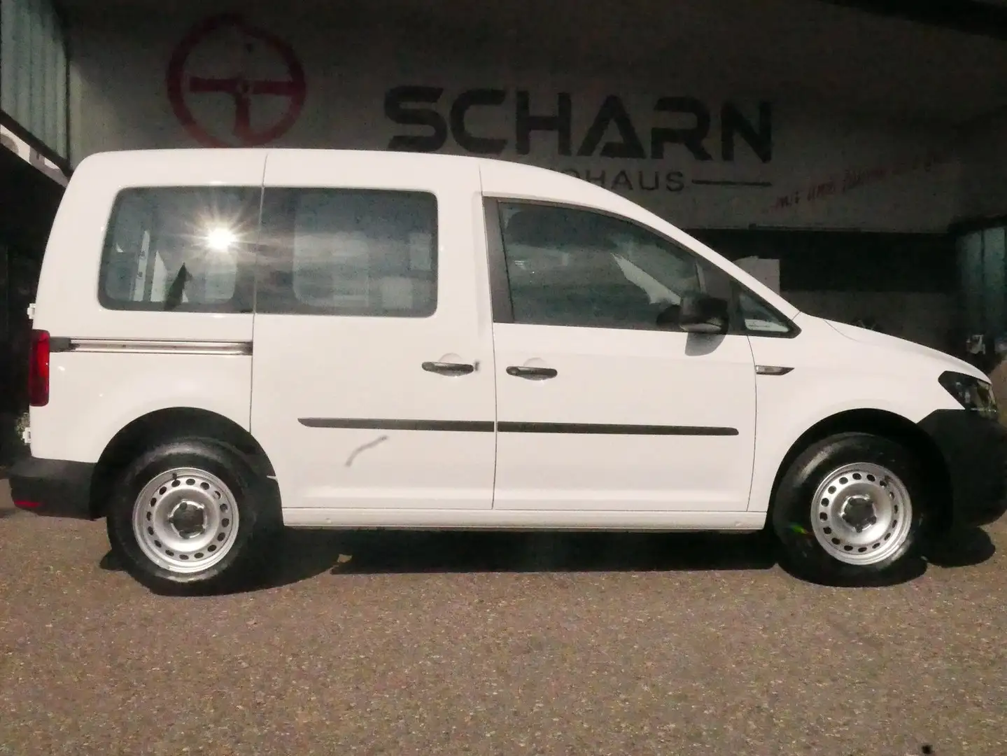 Volkswagen Caddy Nfz Kasten,mit Verglasung,nur 12900KM TOP! Blanc - 1