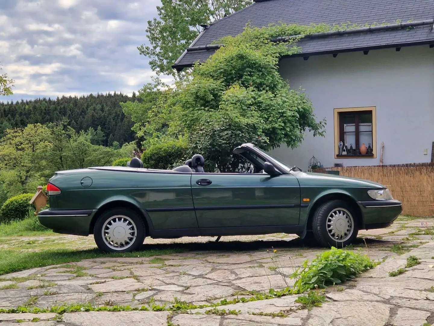 Saab 900 Cabrio 2,3i SE Zöld - 2
