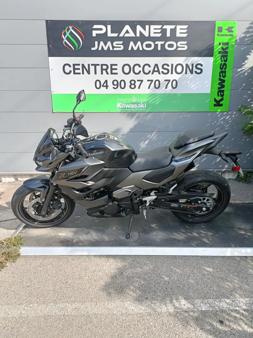 Kawasaki Z7 Hybrid Grijs - 1