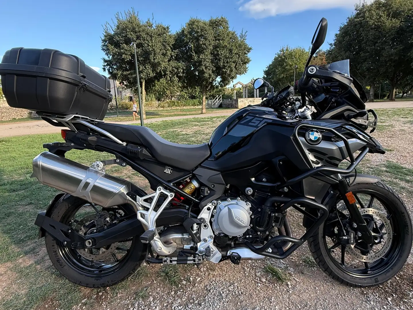 BMW F 750 GS Triple black A2 Noir - 2