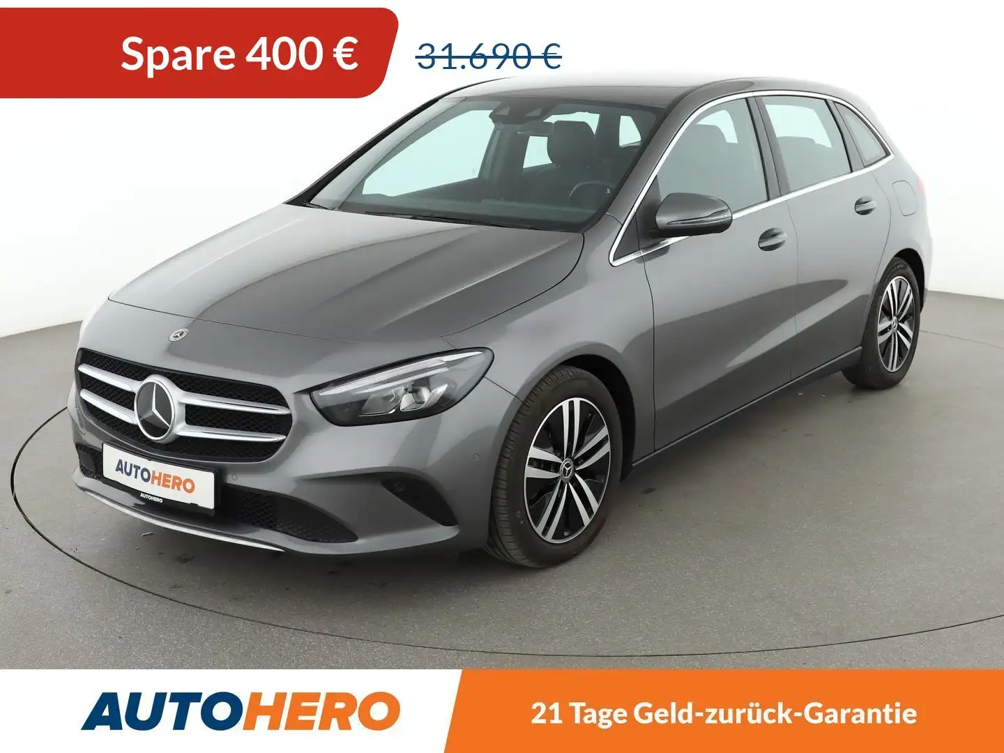 Mercedes-Benz B 220 d 4Matic Progressive Aut.*NAVI*LED*CAM*AHK*MBUX* Gri - 1