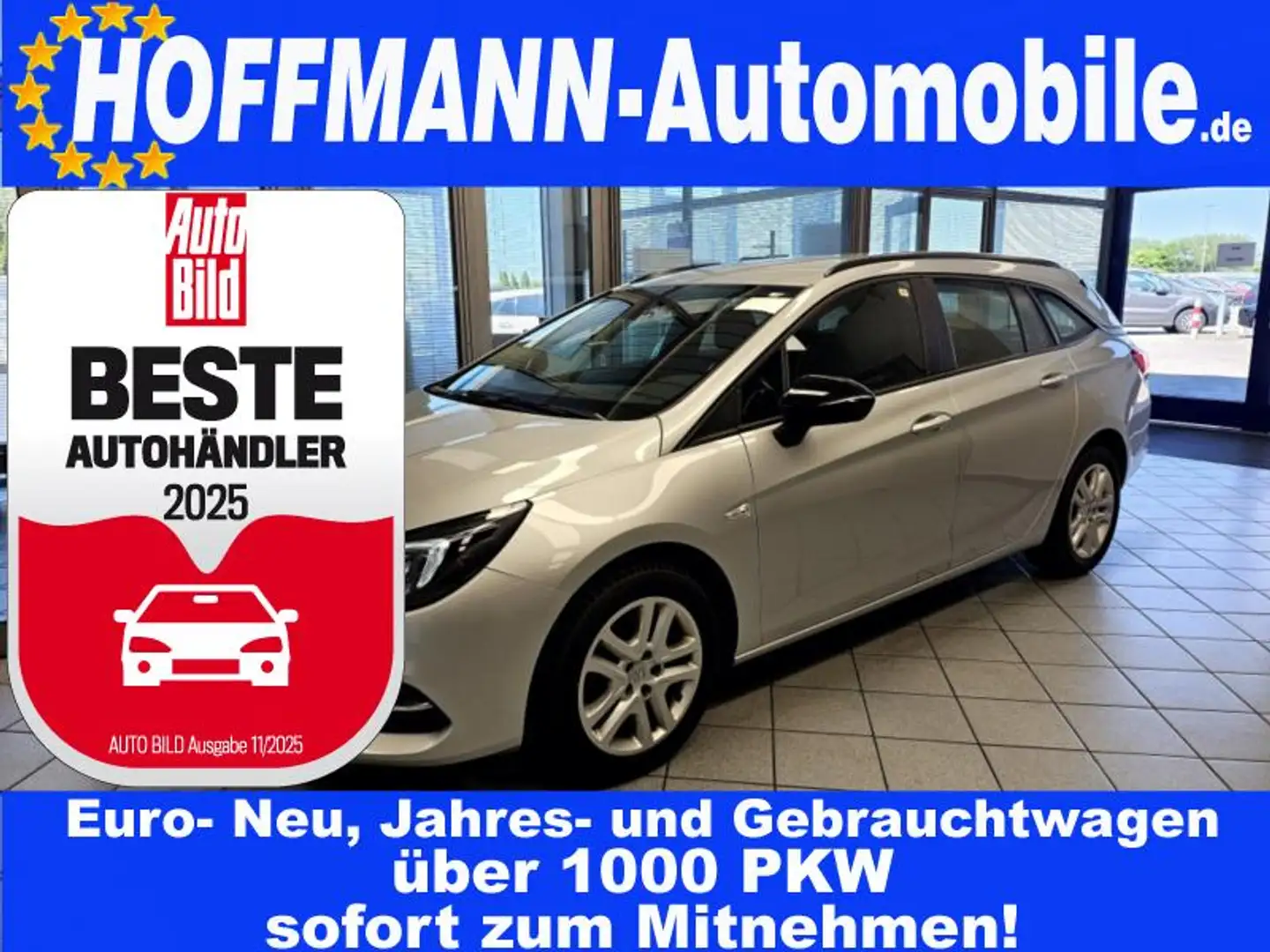 Opel Astra Business Business,Navi,LED Silber - 1