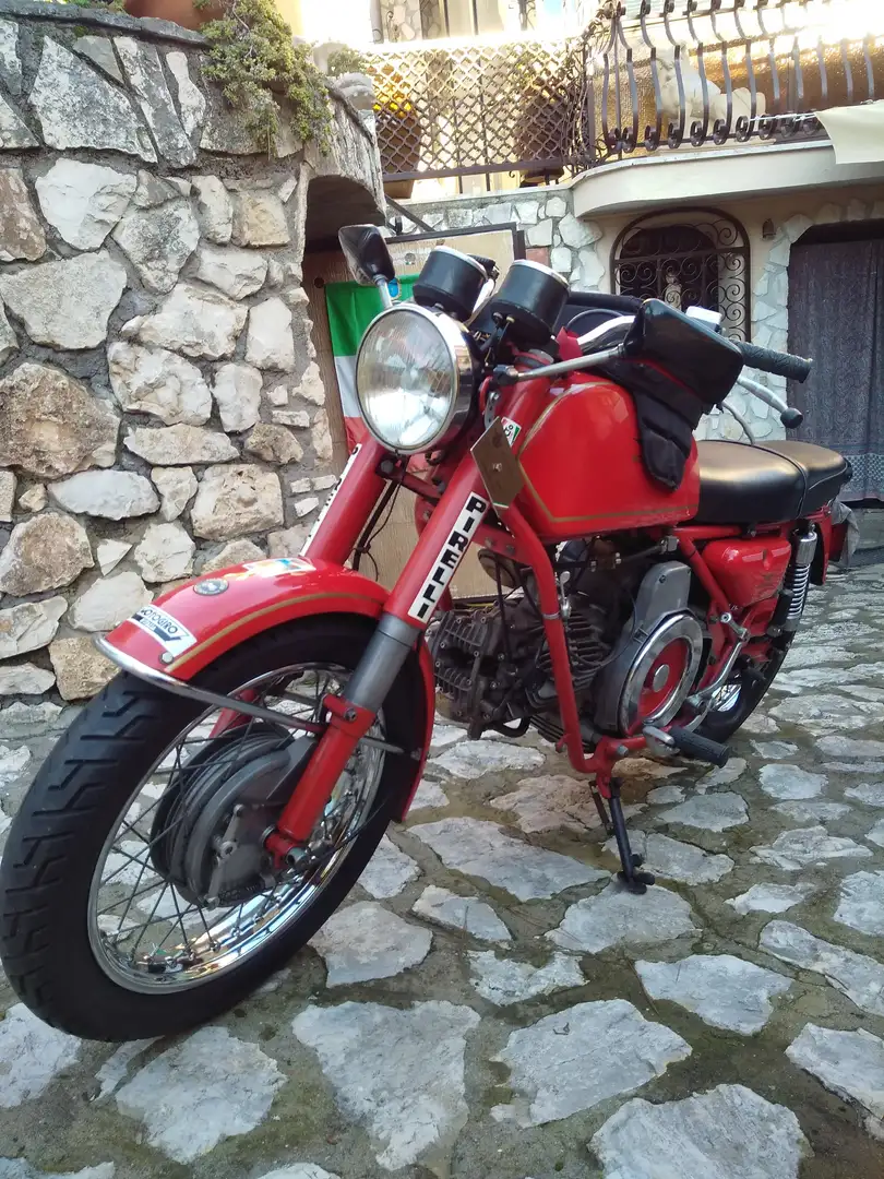 Moto Guzzi Nuovo Falcone Sport civile Roşu - 1