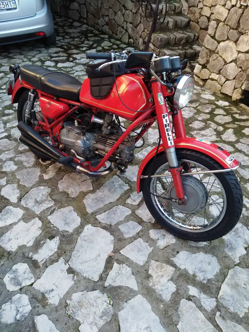 Moto Guzzi Nuovo Falcone Sport civile Rojo - 2