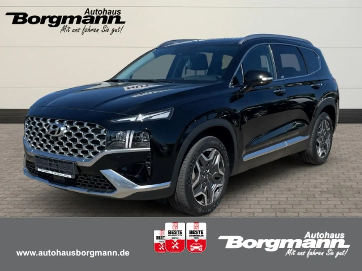 Hyundai SANTA FE Prime Plug-In Hybrid 1.6 Navi - Klimasitze - Panor Schwarz - 1