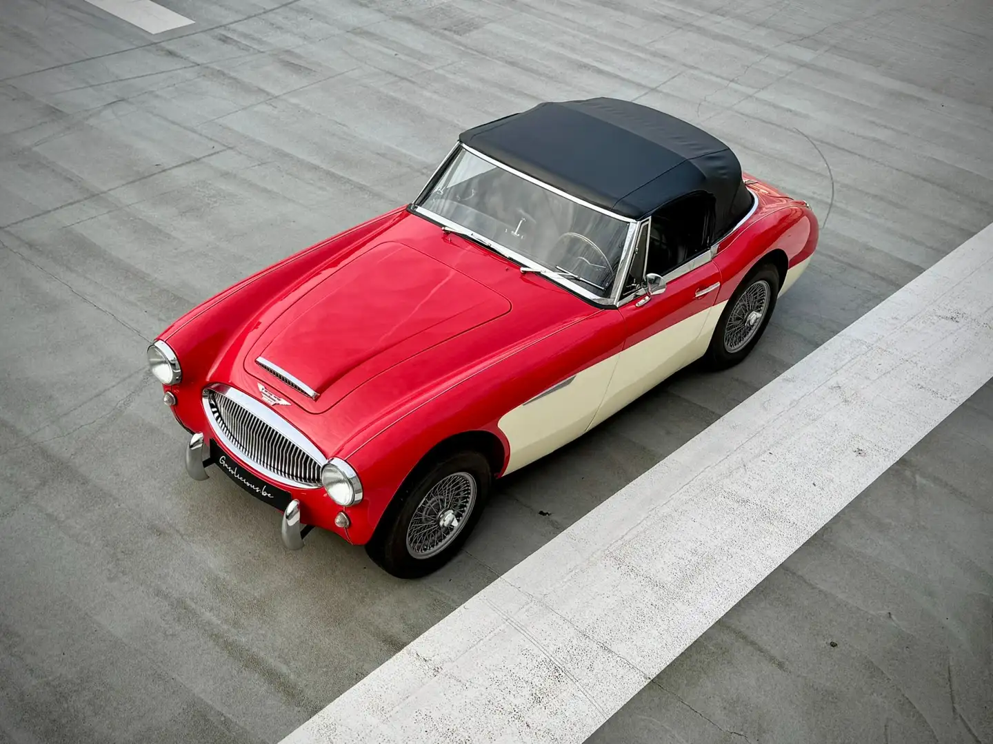 Austin-Healey 3000 MK2 BJ7 2+2 - Matching numbers and color Rot - 1