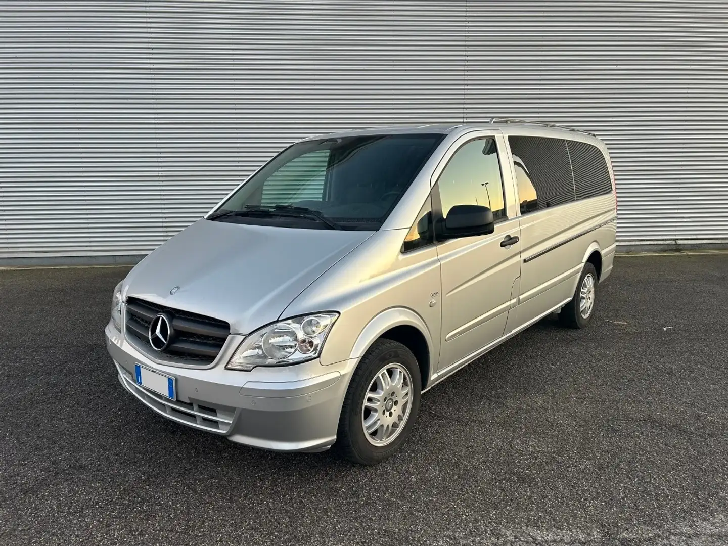 Mercedes-Benz Vito 113 cdi long ** TRASPORTO SALME ** Argento - 1
