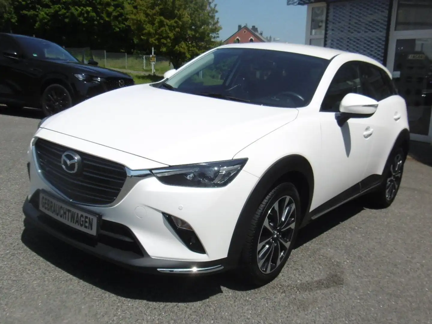 Mazda CX-3 Selection LED Navi SR u. WR Halbleder Heat up White - 1