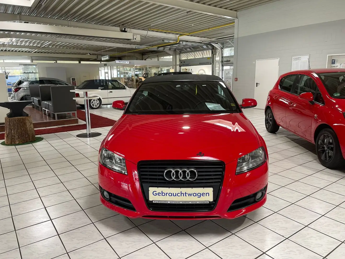 Audi A3 Cabriolet Ambition Rot - 2