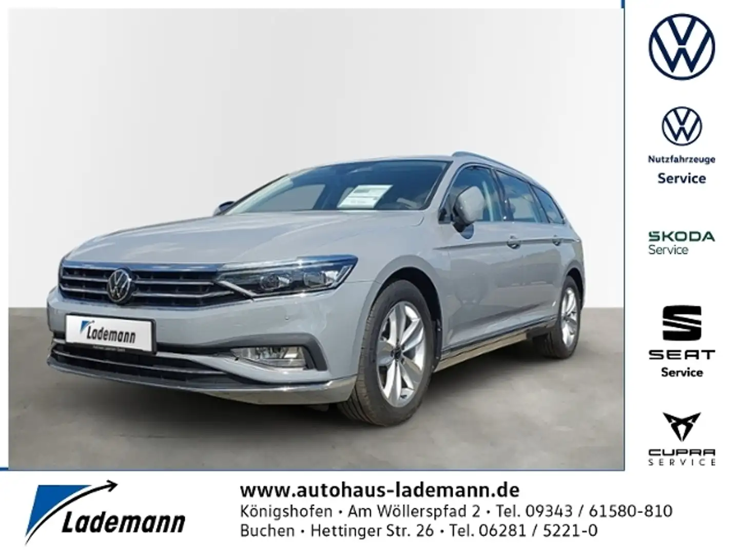 Volkswagen Passat Variant 1.5 TSI DSG Elegance AHK+KAMERA+A Grau - 1