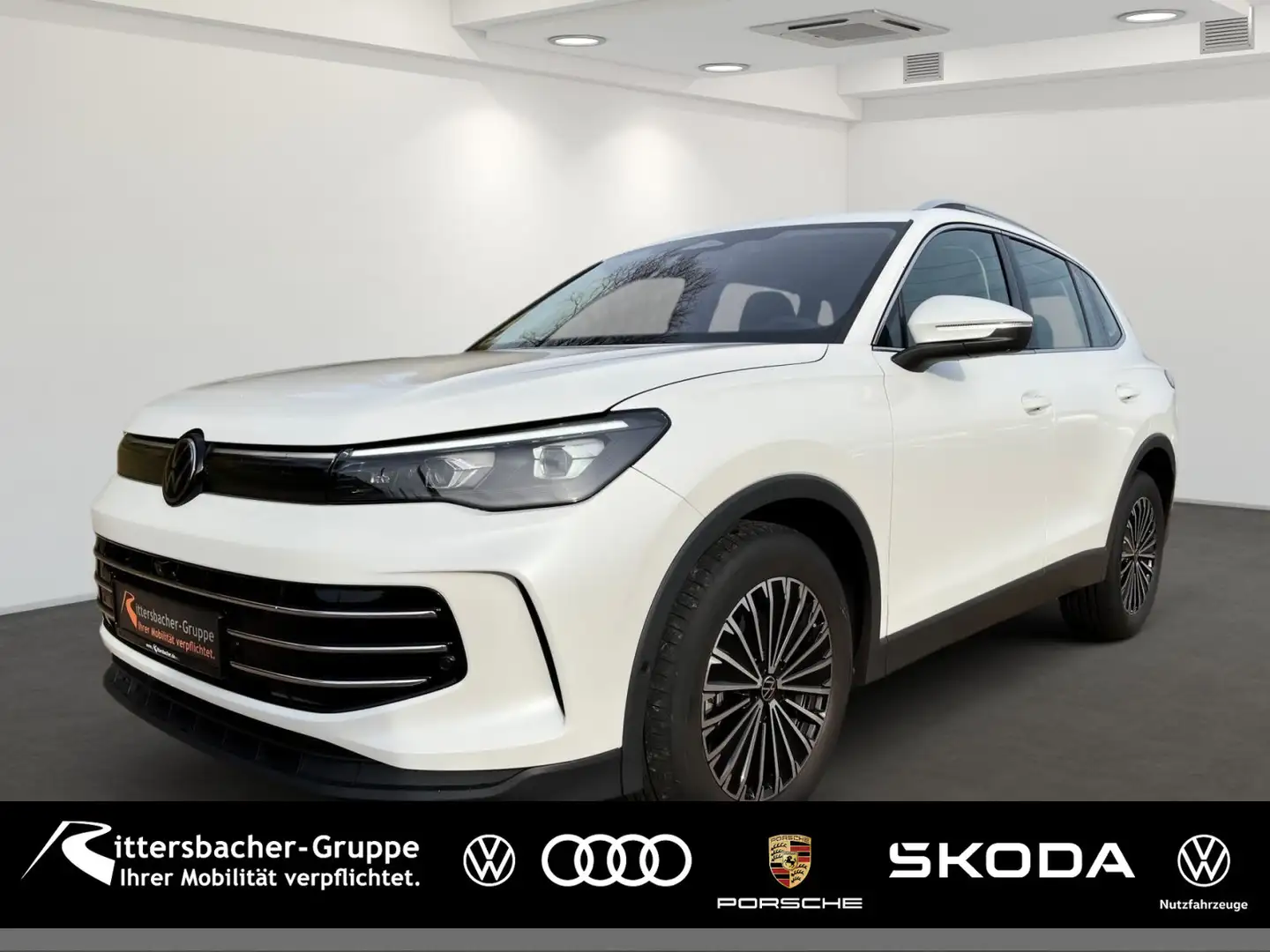 Volkswagen Tiguan 2.0 TDI Elegance DSG AHK Standh. Navi Weiß - 1