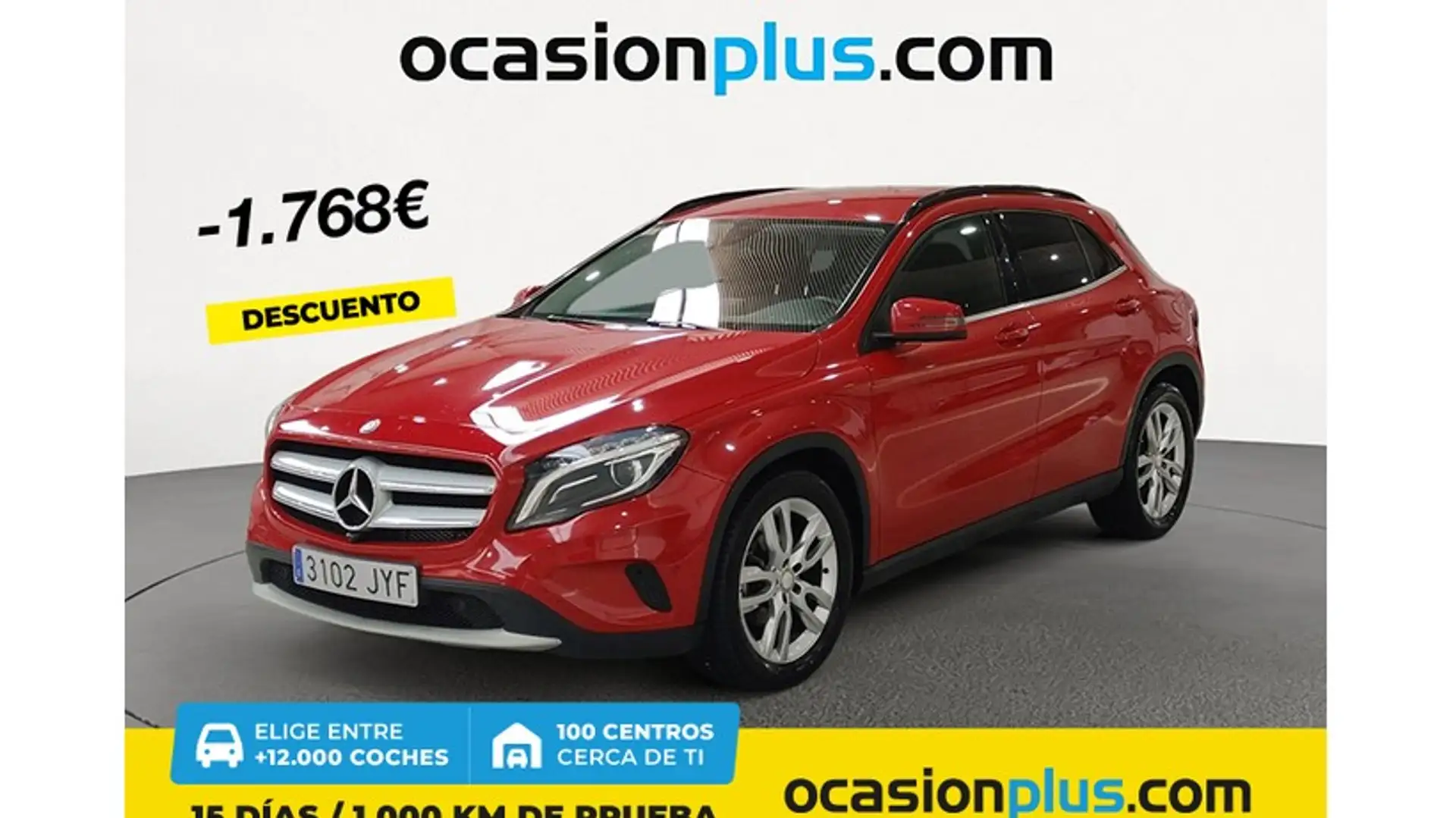 Mercedes-Benz GLA 200 200d Urban Rojo - 1