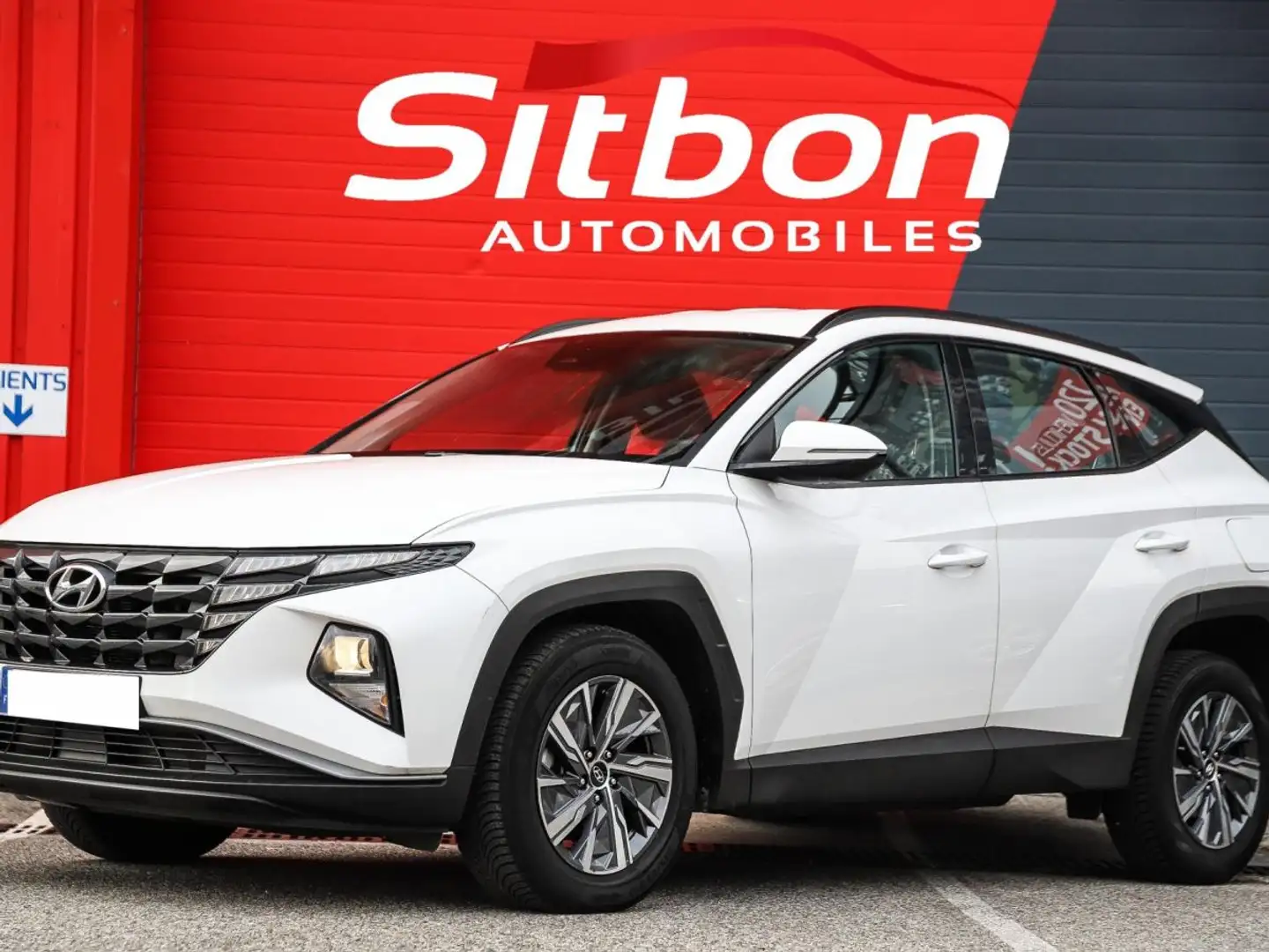 Hyundai TUCSON 1.6 T-GDi Hybrid 230 BVA Business Blanc - 1