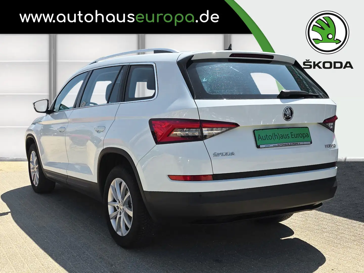 Skoda Kodiaq 1.4 TSI DSG Style PDC SHZ LED KLIMAA Weiß - 2