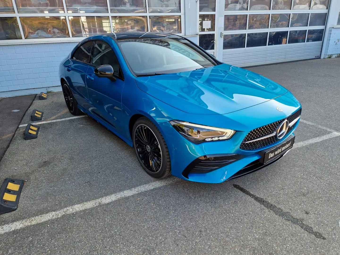 Mercedes-Benz CLA 200 AMG|Pano|Multib|Distro|360°|Memo|Night| Blauw - 2