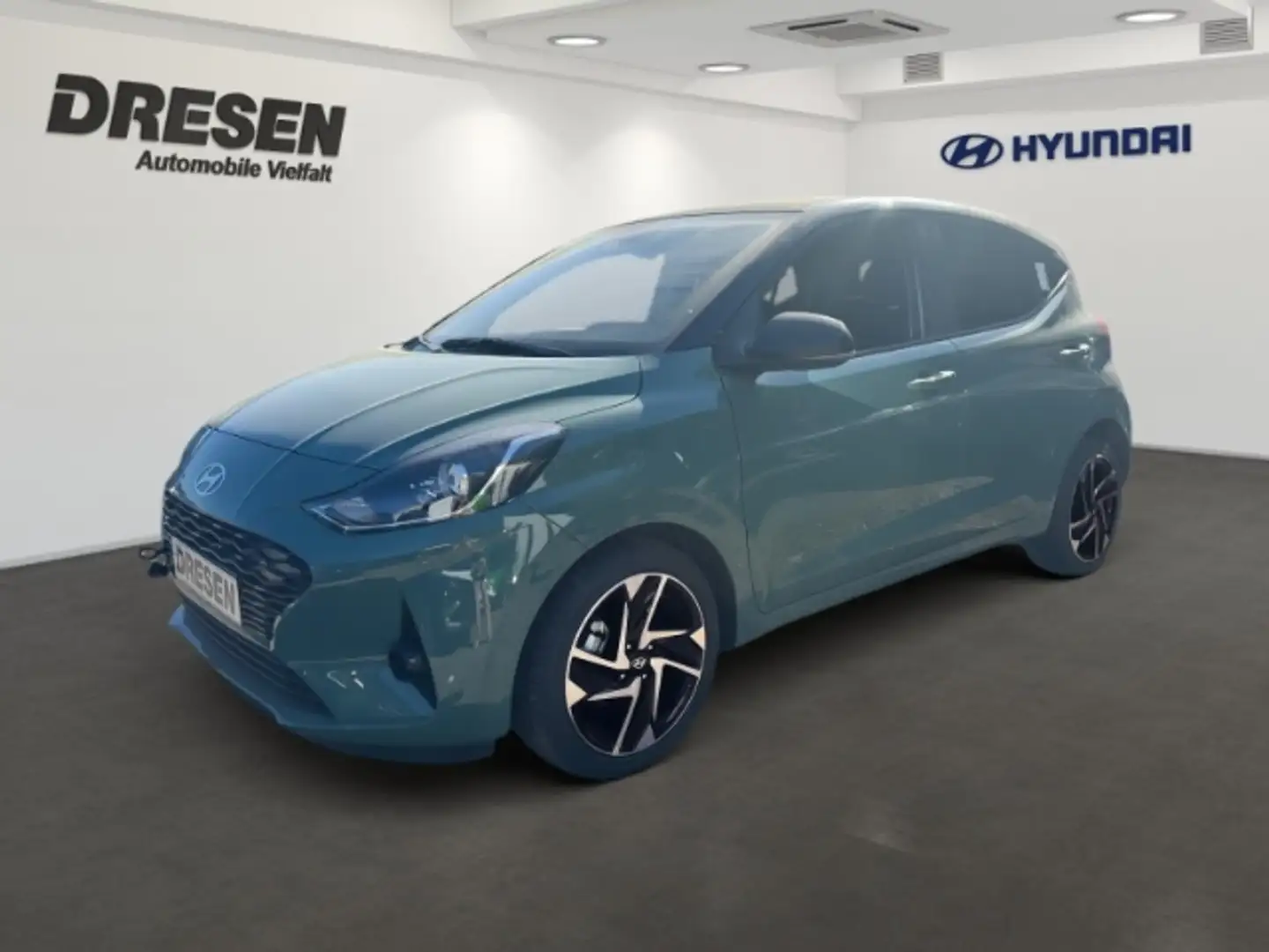 Hyundai i10 Prime 1.2 Navi+Klimaautomatik+Kamera+Sitzheizung Zelená - 1