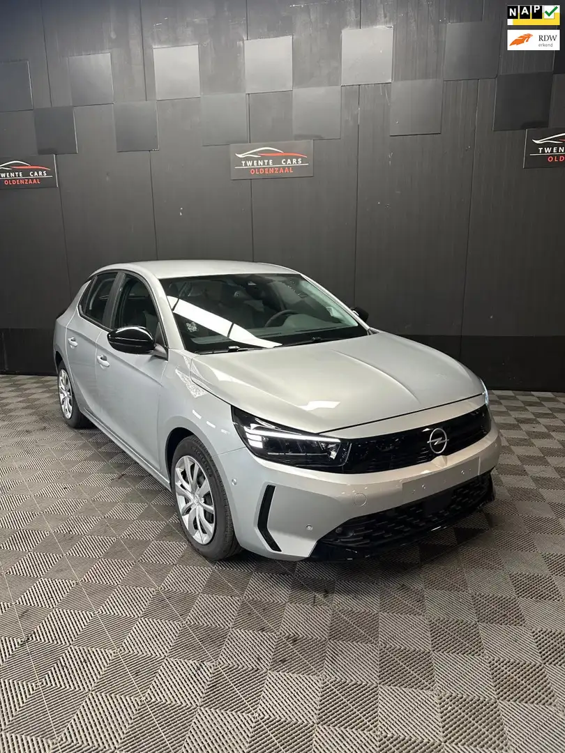 Opel Corsa 1.2 Edition | Camera | Carplay | Navi | Led | Grigio - 1