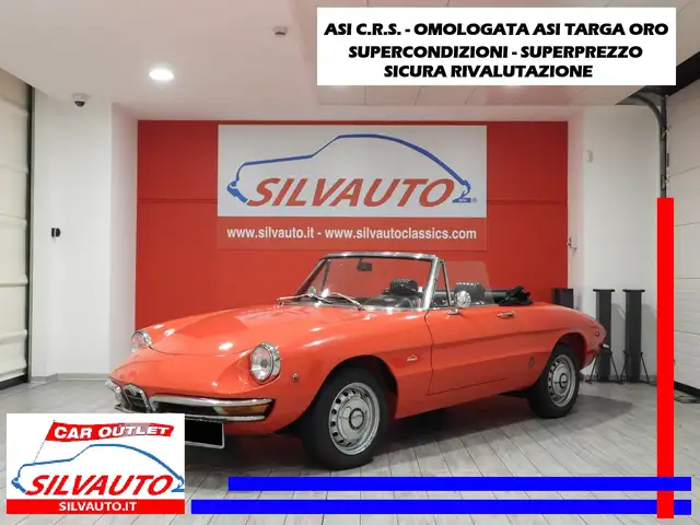 Alfa Romeo Spider 1750 VELOCE TIPO 105.62 - ASI CRS- TARGA ORO(1969)