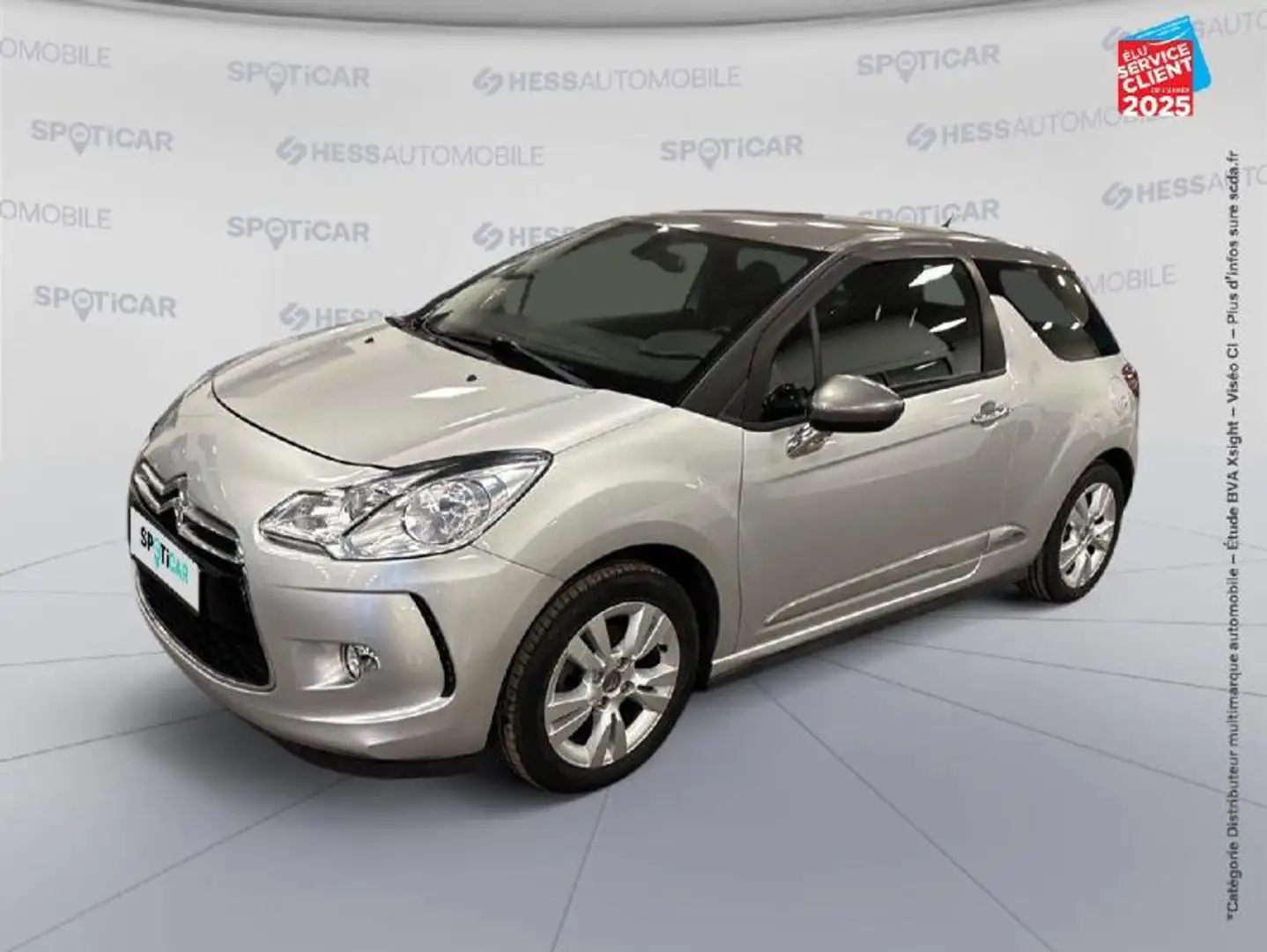 Citroen DS3 PureTech 110ch So Chic S\u0026S Gris - 1