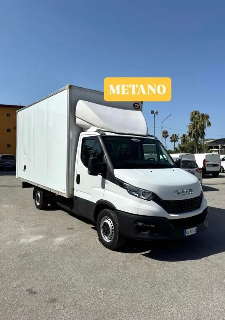 Iveco Daily 35S14 METANO FURGONATO Km 37.000 Blanc - 1