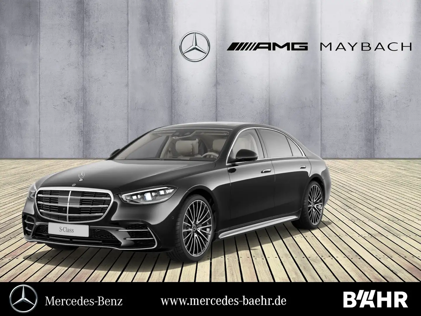 Mercedes-Benz S 580 S 580 4M lang AMG/Chauffeur/Pano/Burmester3D/21" Schwarz - 1