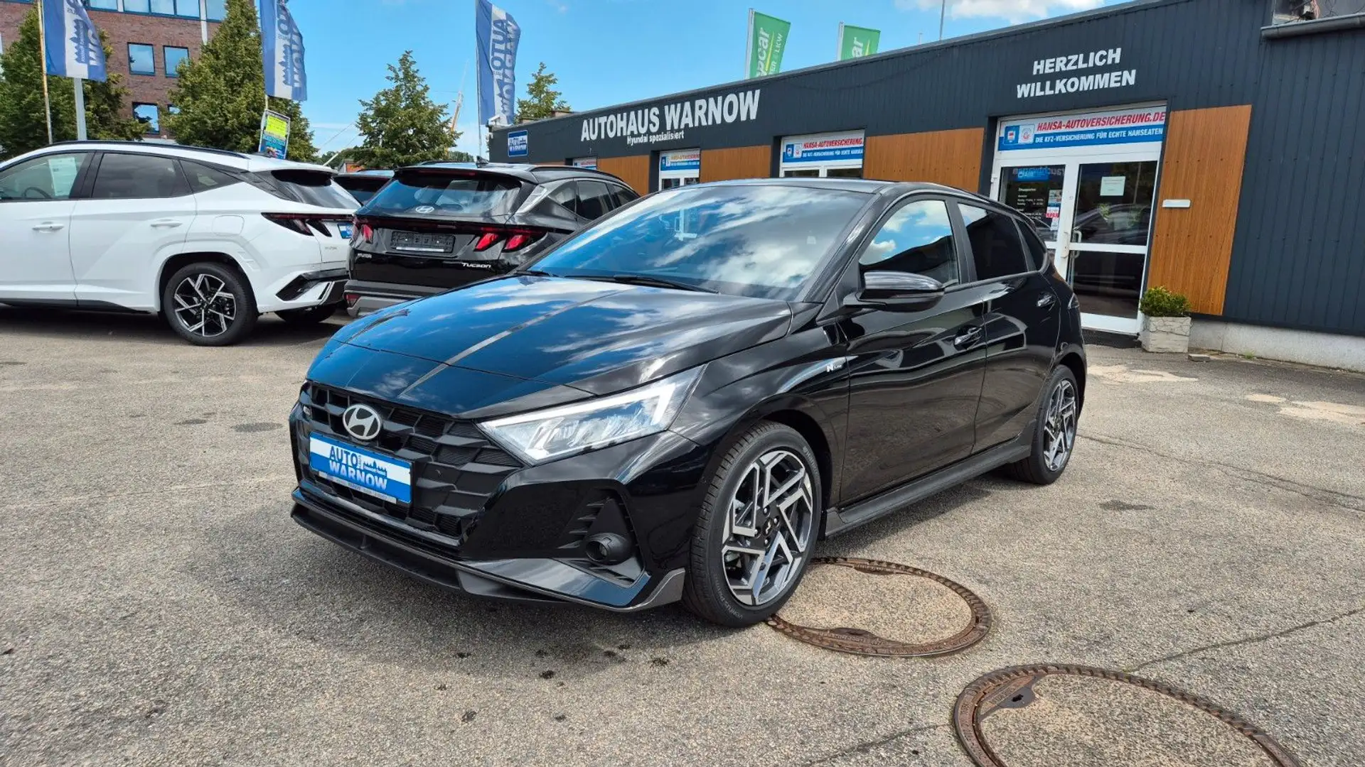 Hyundai i20 1.0 T-GDI DCT N-Line Schwarz - 1