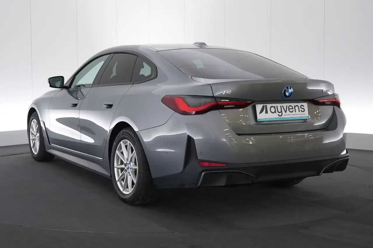 BMW i4 eDrive40 LEDER/CUIR LED GPS PDC CAM Verw. Zetels A, миниатюра 9
