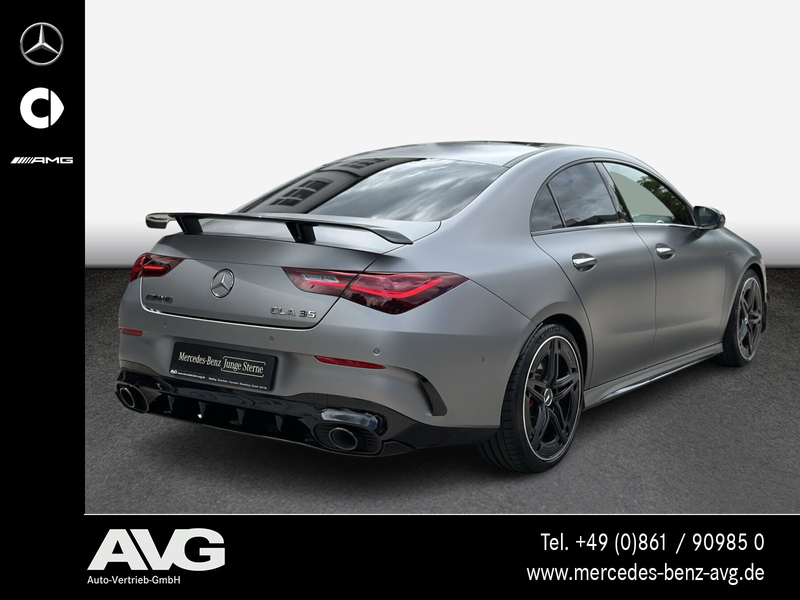 Mercedes-Benz CLA 35 AMG AMG CLA 35 4M Coupé Aero-DynP Pano Burm Mattgrau — photo 3