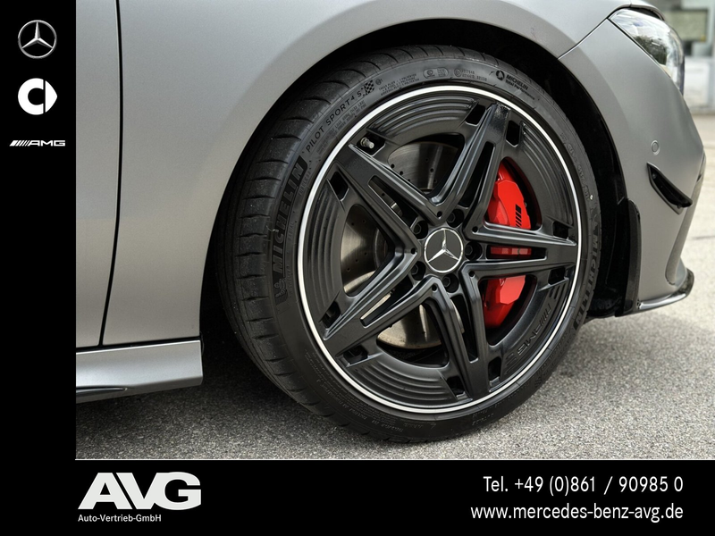 Mercedes-Benz CLA 35 AMG AMG CLA 35 4M Coupé Aero-DynP Pano Burm Mattgrau — photo 10