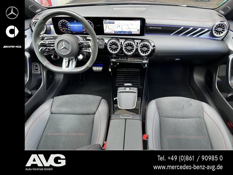 Mercedes-Benz CLA 35 AMG AMG CLA 35 4M Coupé Aero-DynP Pano Burm Mattgrau — photo 13