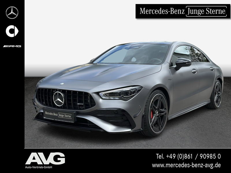 Mercedes-Benz CLA 35 AMG AMG CLA 35 4M Coupé Aero-DynP Pano Burm Mattgrau