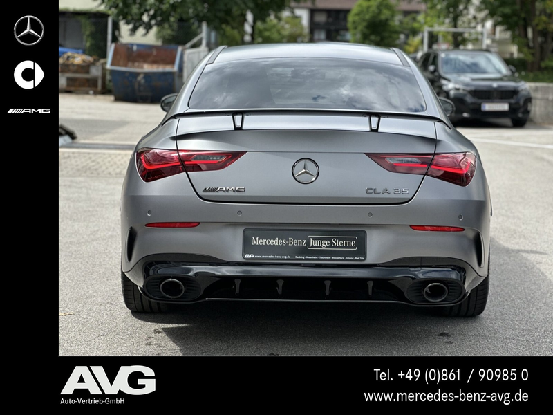 Mercedes-Benz CLA 35 AMG AMG CLA 35 4M Coupé Aero-DynP Pano Burm Mattgrau — photo 6