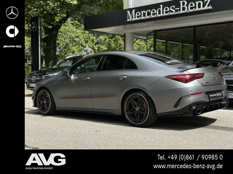 Mercedes-Benz CLA 35 AMG AMG CLA 35 4M Coupé Aero-DynP Pano Burm Mattgrau — photo 8