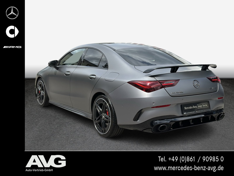 Mercedes-Benz CLA 35 AMG AMG CLA 35 4M Coupé Aero-DynP Pano Burm Mattgrau — photo 4