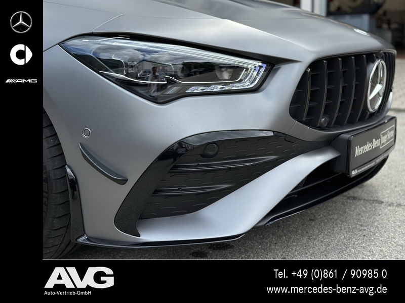 Mercedes-Benz CLA 35 AMG AMG CLA 35 4M Coupé Aero-DynP Pano Burm Mattgrau — photo 9