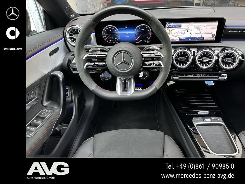 Mercedes-Benz CLA 35 AMG AMG CLA 35 4M Coupé Aero-DynP Pano Burm Mattgrau — photo 14